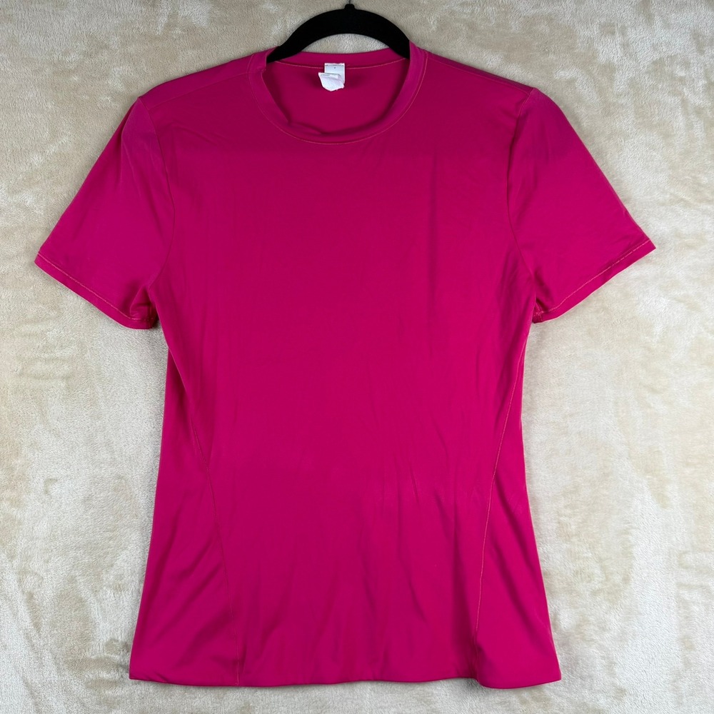Lululemon Wundermost Ultra-Soft Nulu Hip-Length Crewneck Shirt Pink Large
